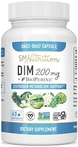 DIM Supplement 200 mg | Estrogen Balance for Women & Men | Hormone Balance