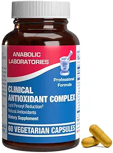 Natural Antioxidant Complex Supplement - 60 Vegetarian Capsules for Cell Health - Alpha Lipoic Acid