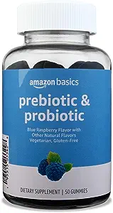 Amazon Basics Prebiotic & Probiotic Gummies