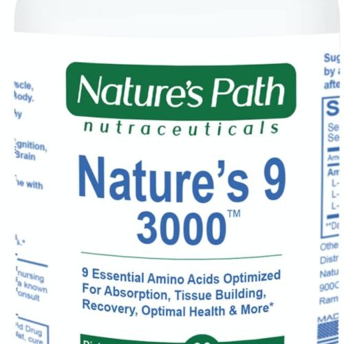 Nature's 9 3000 Essential Amino Acids Supplement