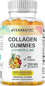 Vitamatic Hydrolyzed Collagen Gummies with Vitamin C