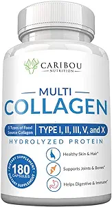 Multi Collagen Pills - 180 Collagen Pills - Type I