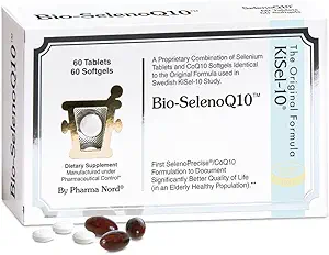 Bio-SelenoQ10 Supplement | Anti Aging: We really did it | Longevity Formula Backed by Research | Slows Cellular Aging | Get the Products Used in Research | CoQ10 100mg 60gels