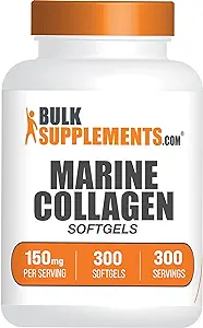 BULKSUPPLEMENTS.COM Marine Collagen Softgels - Collagen Supplement