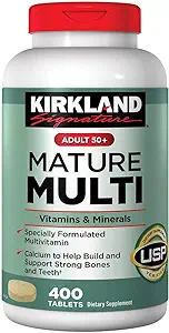 Kirkland Signature Adult 50+ Multi Vitamins & Minerals