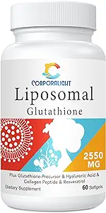 2550mg Liposomal Glutathione Softgel