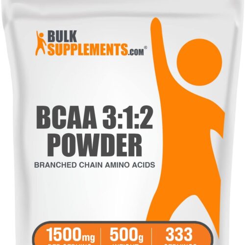 BULKSUPPLEMENTS.COM BCAA 3:1:2 Powder - Branched Chain Amino Acids