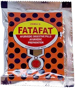 Fatafat Ayurvedic Digestive Pills (10x Packs x 13g Each) by Indian Fancy