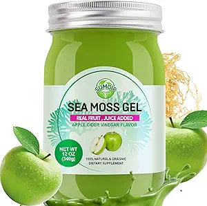 Sea Moss Gel Organic Raw Irish Seamoss Gel Vegan Superfood Immune and Digestive Support Vitamin Mineral