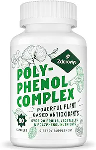 2250 MG Polyphenols Supplement Over 20 Fruits