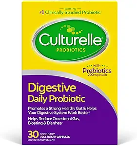 Culturelle Daily Probiotic Capsules For Men & Women