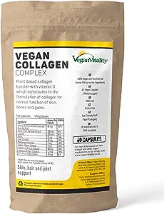 Vegan Collagen Supplements with Biotin for Hair