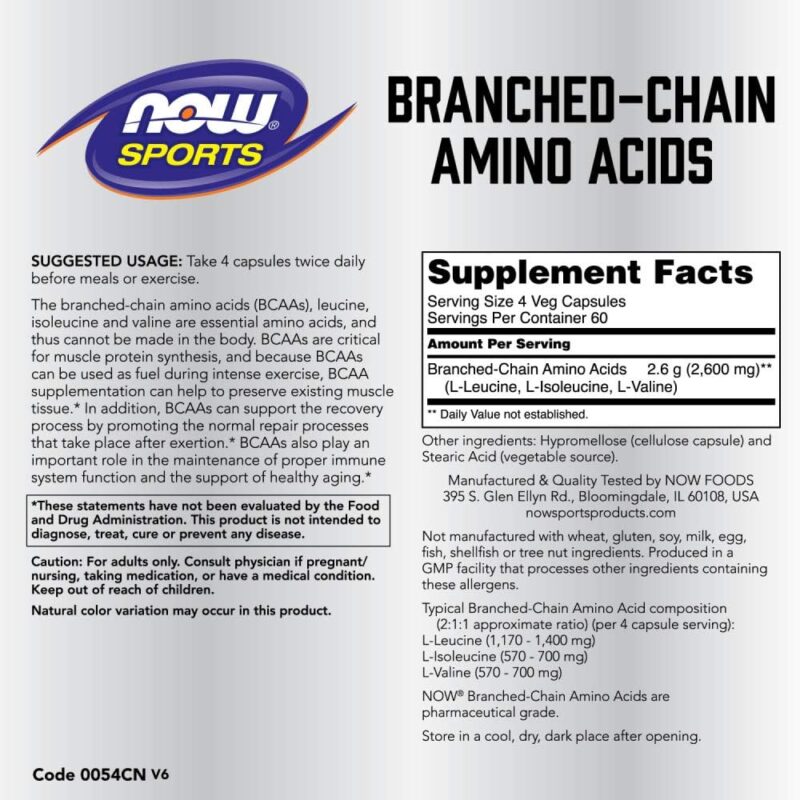 Branched Chain Amino Acids