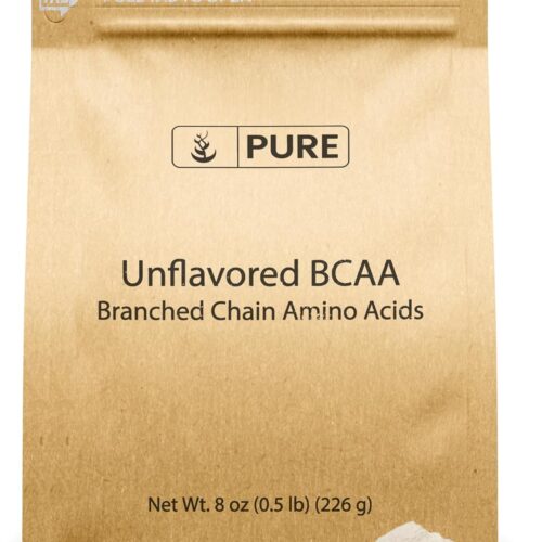 Pure Original Ingredients Unflavored Instantized BCAA (8oz) Powder