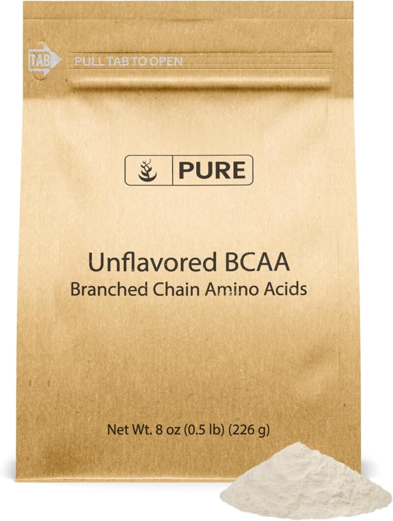 Pure Original Ingredients Unflavored Instantized BCAA (8oz) Powder