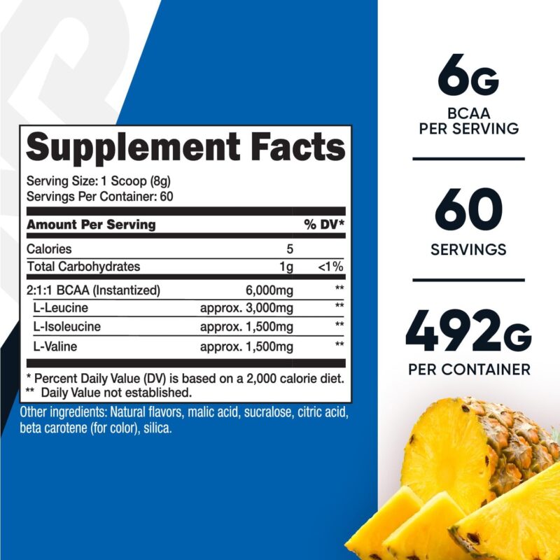 60 Servings) - Optimal 2:1:1 Ratio