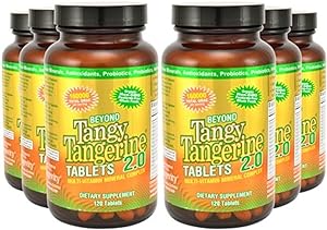 Youngevity Beyond Tangy Tangerine 2.0 Multi-Vitamin & Mineral Complex - Made with Natural & Whole Foods | 160