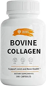 Bovine Collagen Supplements for Men and Women I Hydrolyzed Grass Fed Bovine Collagen Peptides Dietary Supplement for Joint