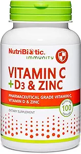 NutriBiotic – Vitamin C + Vitamin D3 & Zinc