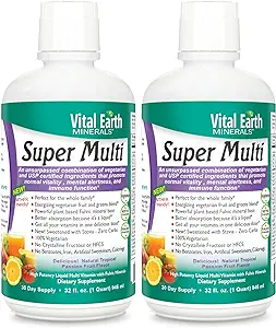 Vital Earth Minerals Super Multi - Liquid Multivitamins for Women