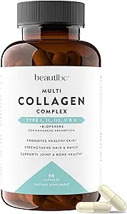 Collagen Pills for Women & Men (Types I