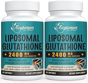 2400 MG Liposomal Glutathione Softgels