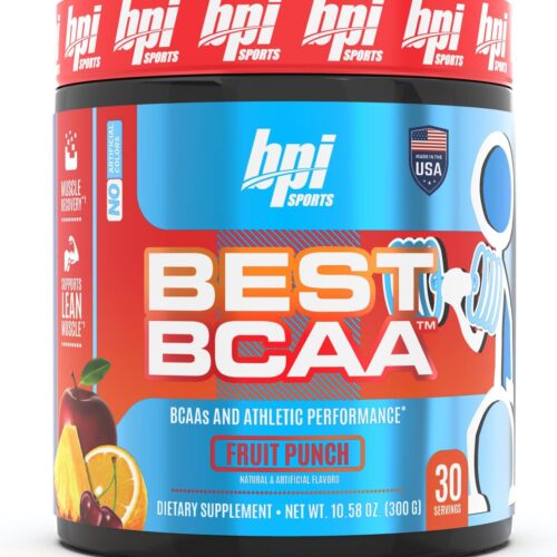 BPI Sports Best BCAA - Building Blocks of Protein and Muscle - Post-Workout Recovery - Weight Loss Support - Fruit Punch