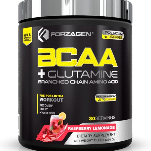 FORZAGEN BCAAS Amino Acids Powder with Glutamine BCAA Powder