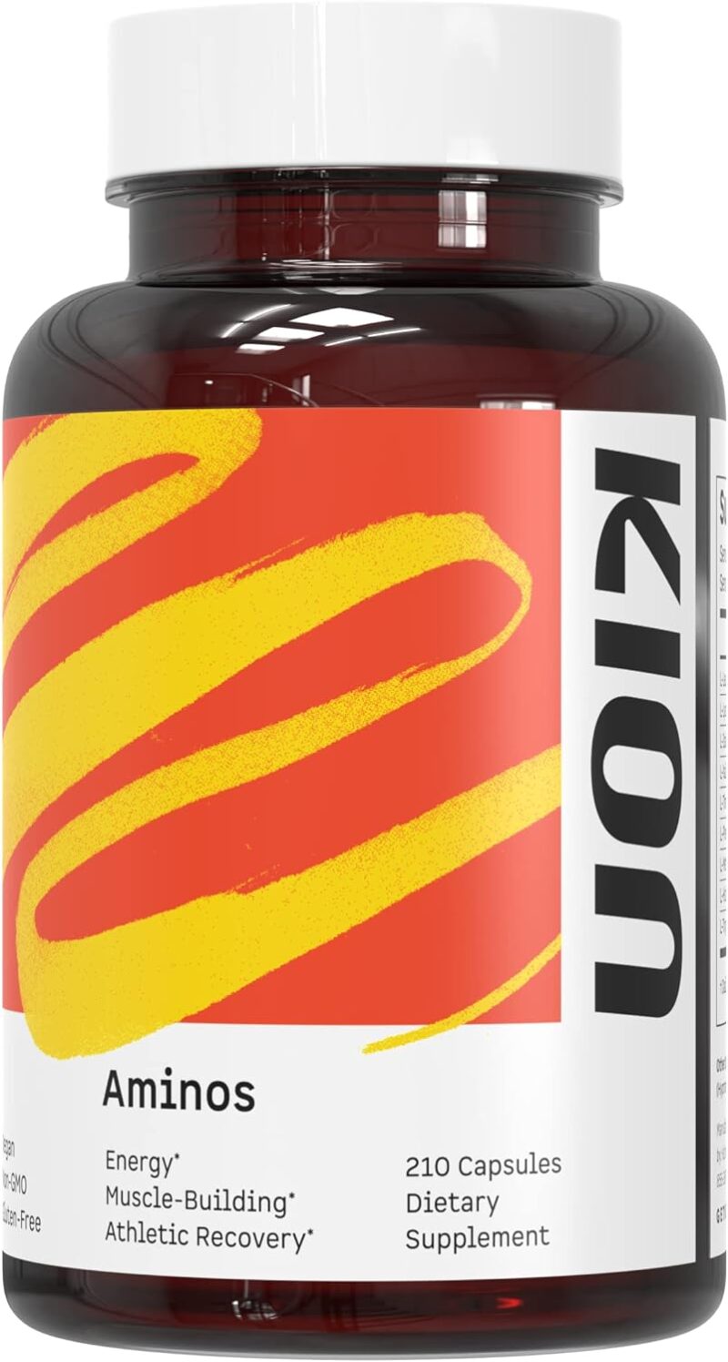 Kion Aminos Essential Amino Acids Capsules | The Building Blocks for Muscle Recovery