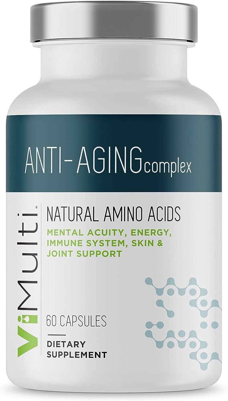 Anti-Aging Natural Amino Acid Supplement for Longevity – Supports Immune Health