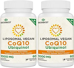 1000mg Liposomal CoQ10 Ubiquinol