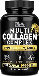 Multi Collagen Peptides Pills (Types Ⅰ