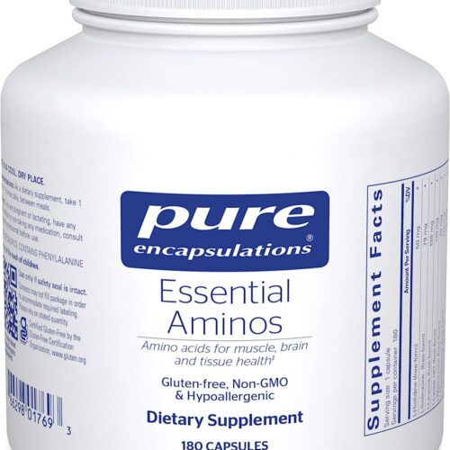 Pure Encapsulations Essential Amino Acids - Muscle Recovery Support & Health* - with Leucine