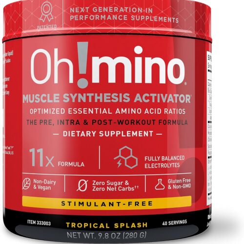 Oh!mino Amino Acid Energy Blend - Sugar-and-Stimulant-Free