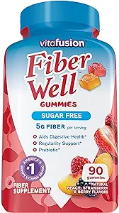 Vitafusion Fiber Well Sugar Free Fiber Supplement