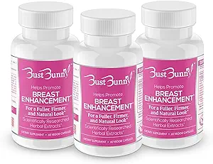 Breast Enhancement Pills - Vegan Friendly - 3 Month Supply | #1 Natural Way to a Fuller