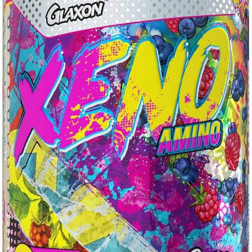 Glaxon Xeno Amino V3 Essential Sequenced Amino Acids – 10g of BCAA & EAA + Hydrating Electrolytes – Muscle Recovery & Joint Support for Men & Women – Great Taste (Sour Berries)