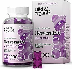 Wild & Organic Resveratrol Gummies - Resveratrol Supplement for Immune System