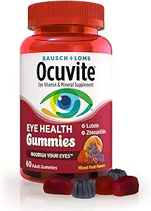 Ocuvite Vitamin & Mineral Supplement for Eye Health Adult Gummies