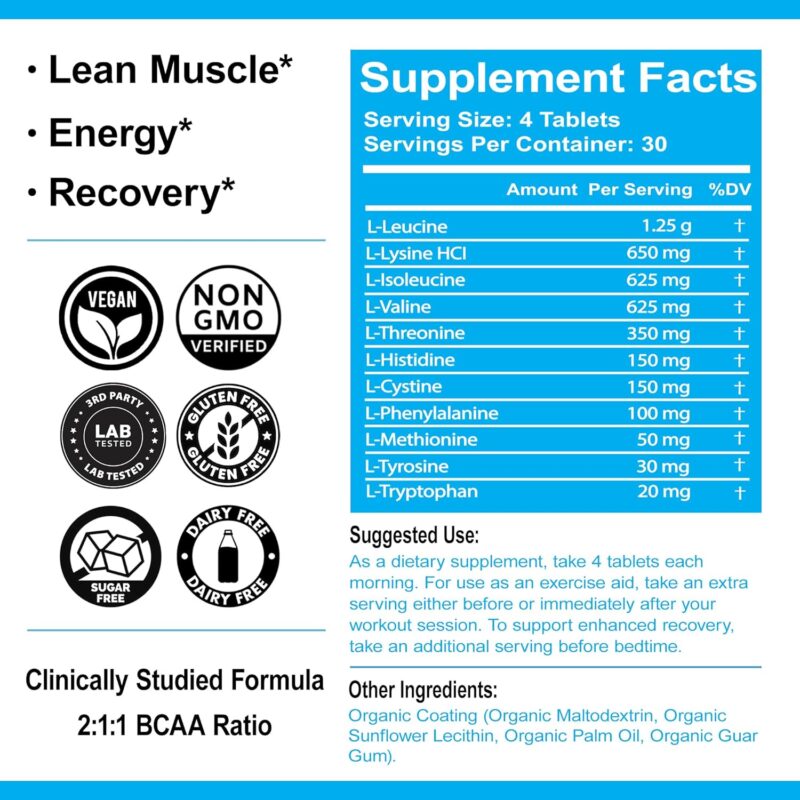 Lean Muscle & Recovery - Vegan & Non-GMO