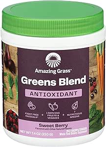 Amazing Grass Sweet Berry Antioxidant Superfood Powder